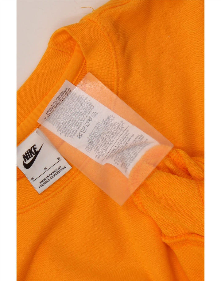 Nike Hombre Sudadera Jumper Medium Naranja Algodón