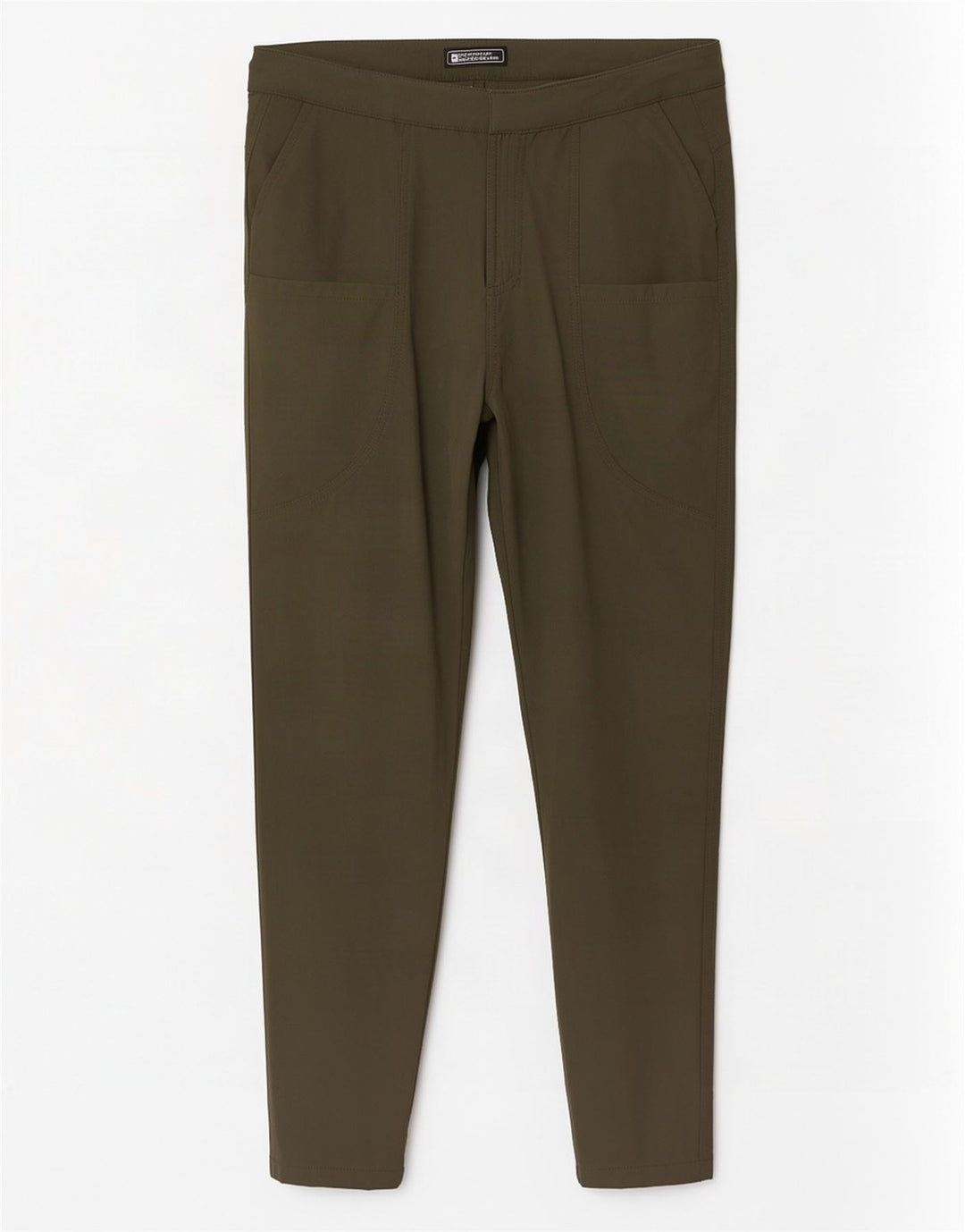 Pantalones cargo ajustados para hombre Mountain Warehouse W30 L28 Poliamida caqui