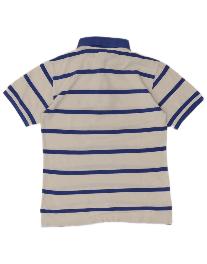 POLO RALPH LAUREN Polo para niño 8-9 años Pequeño Blanco Rayas Algodón