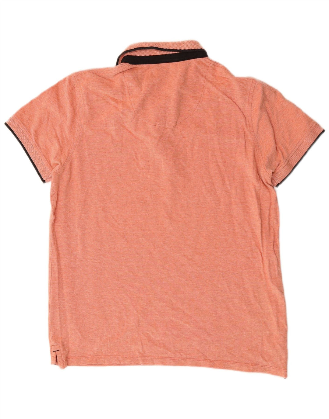 Jack & Jones Polo para hombre de algodón naranja grande