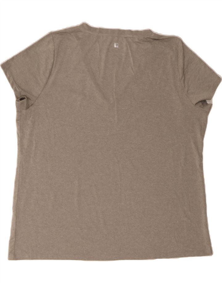 MOUNTAIN WAREHOUSE Womens Graphic T-Shirt Top UK 24 4XL Grey Polyester Vintage Mountain Warehouse and Second-Hand Mountain Warehouse from Messina Hembry 