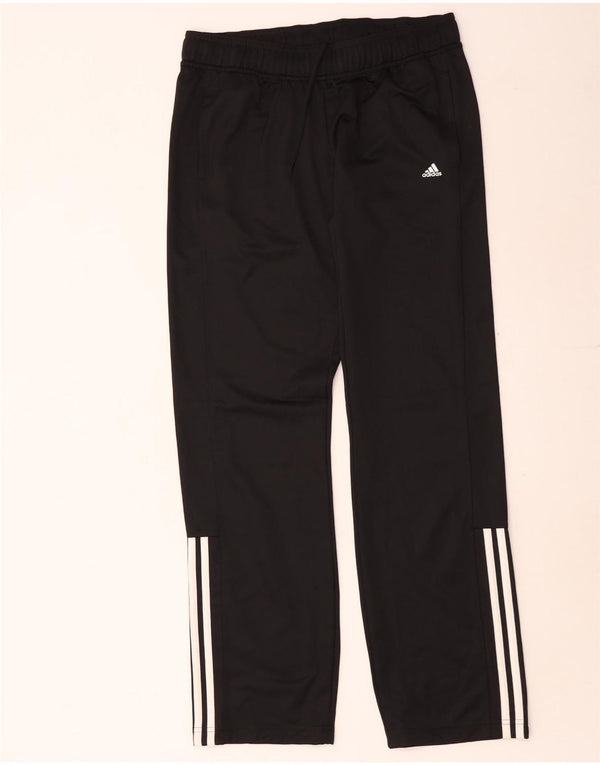 Adidas Pantalones de Chándal para Mujer UK 12/14 Mediano Negro Poliéster