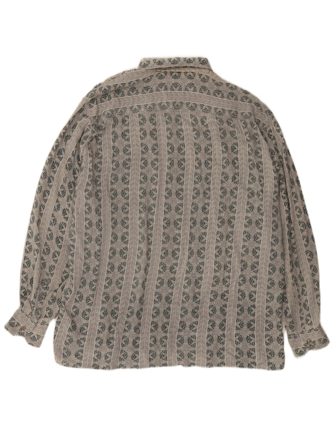 Camisa Mash para hombre de viscosa floral gris grande