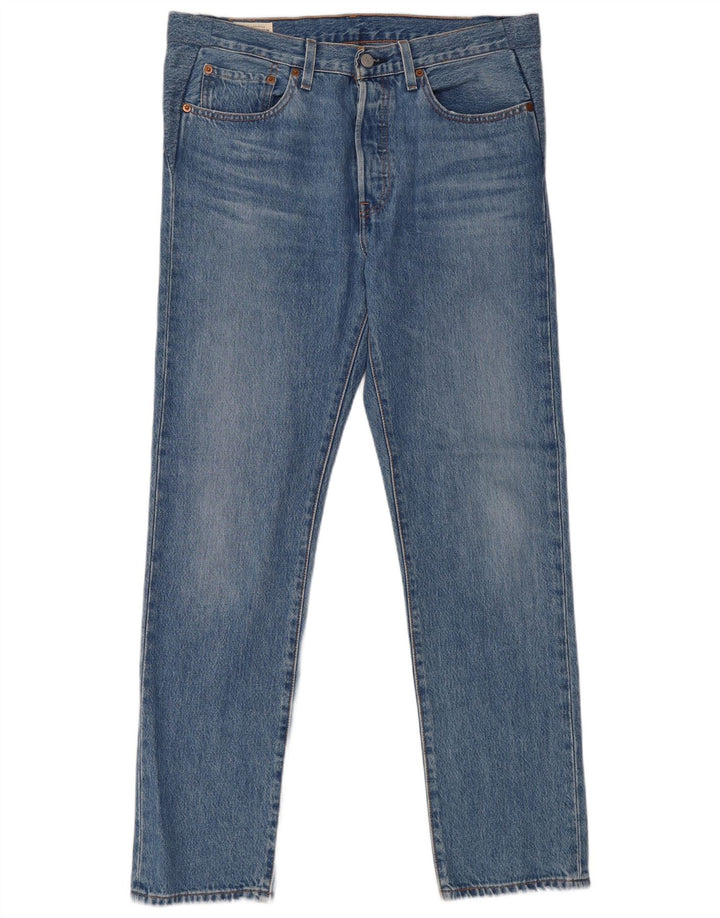 Levi's Jeans rectos 501 para hombre W27 L30 Algodón azul