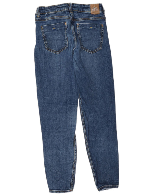 Zara Vaqueros Pitillo Mujer EU 36 XS W26 L26 Azul