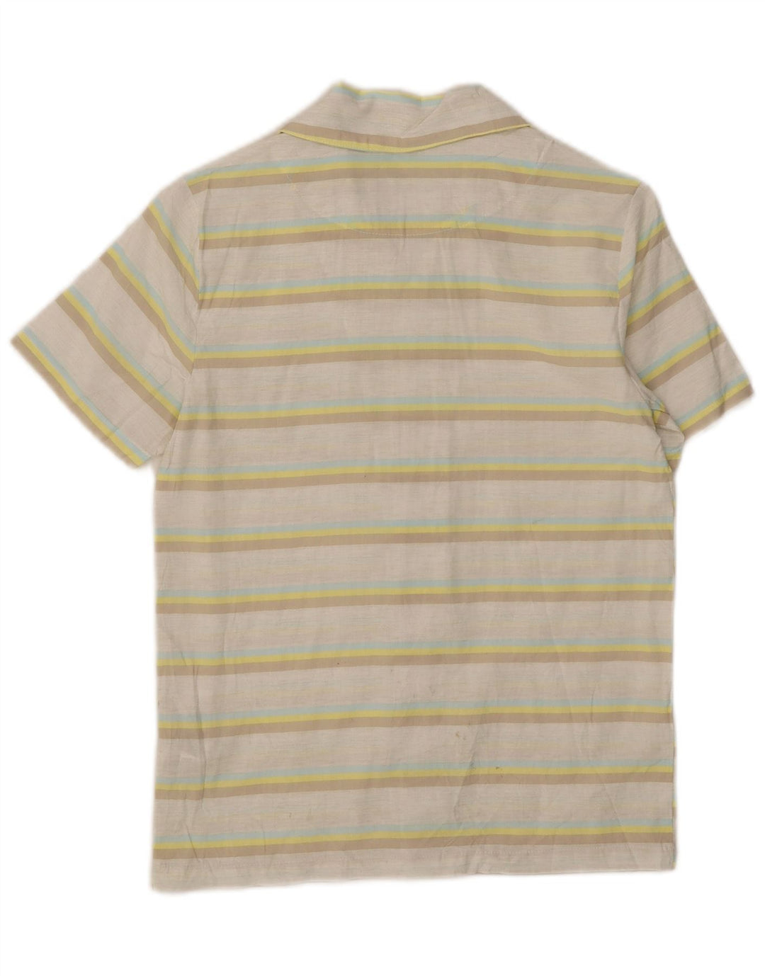 Hurley Camisa Manga Corta Niño 7-8 Años Algodón Rayas Multicolor