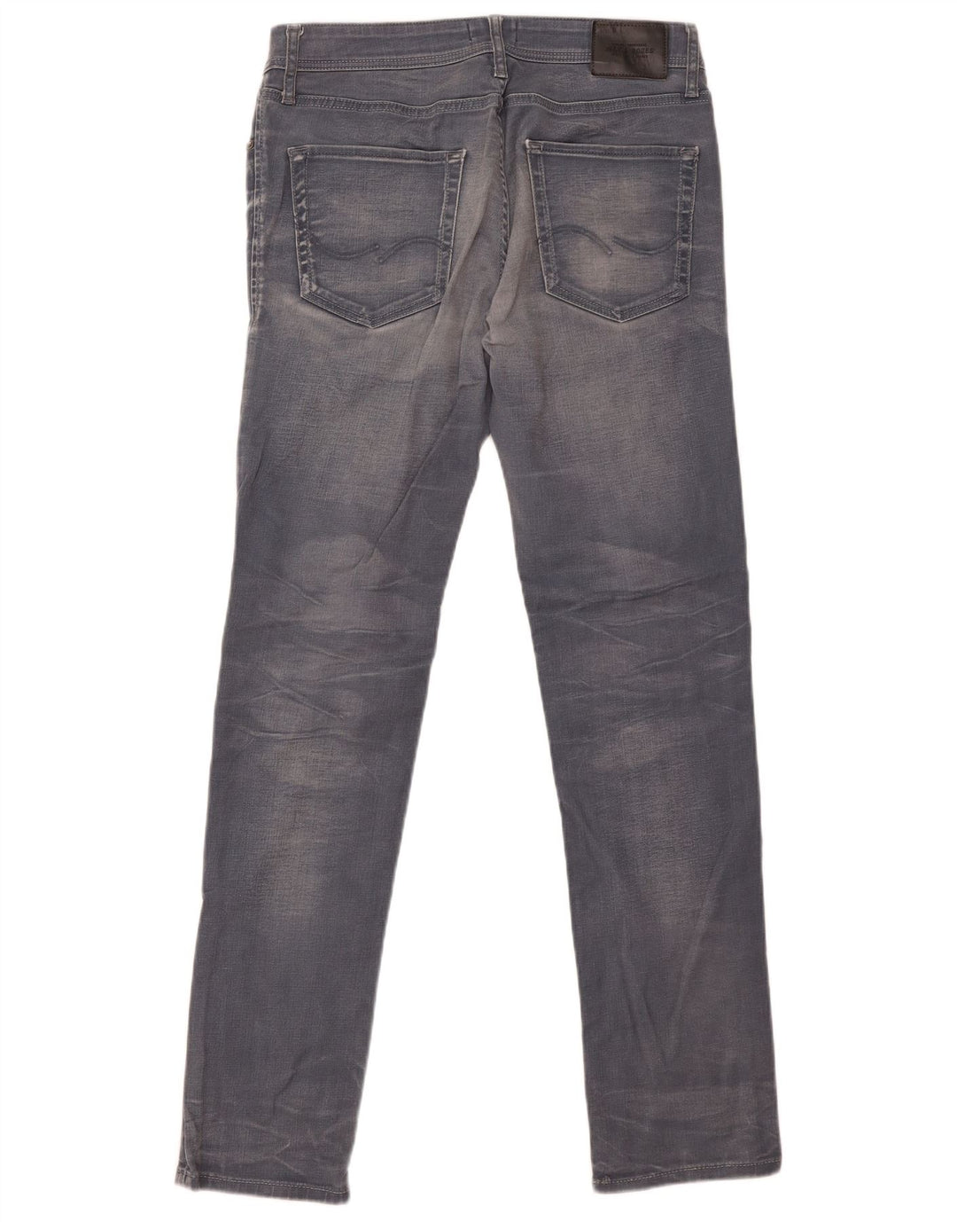Jack & Jones Tim Slim Jeans para Hombre W34 L34 Algodón Gris