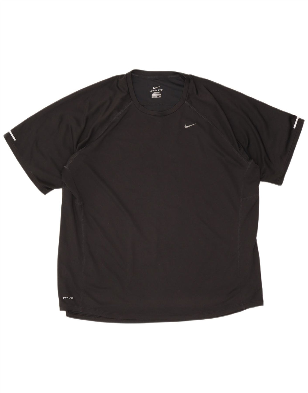 Nike Camiseta Dri Fit para hombre Top 2XL Poliéster negro