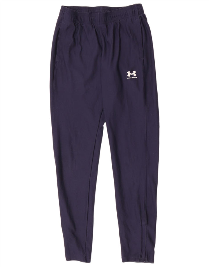 Under Armour Pantalones de chándal para niño 11-12 años Grande Azul Marino Poliéster