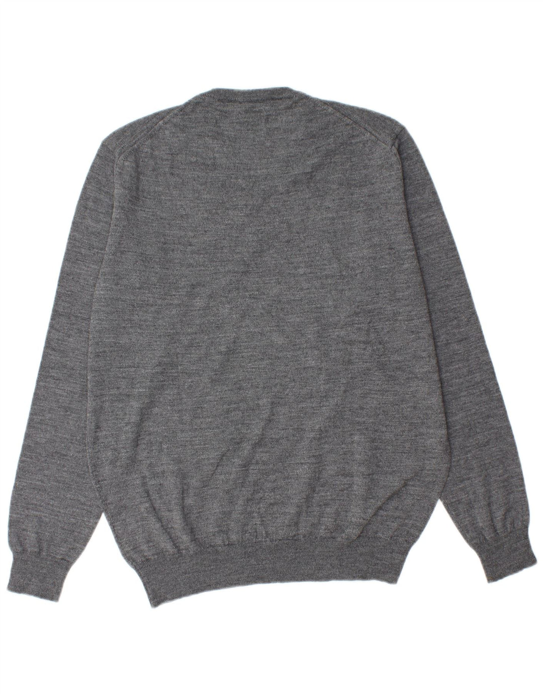 Dack's Suéter tipo jersey con cuello en V para hombre 2XL Lana gris