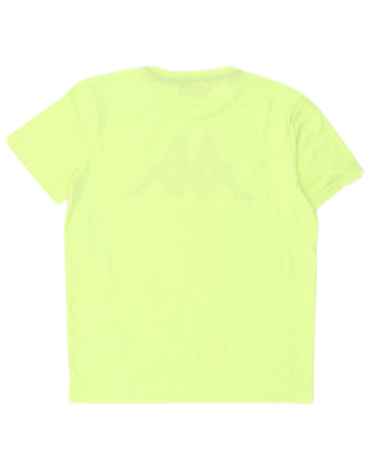 Kappa Hombre Camiseta Gráfica Top Verde Medio