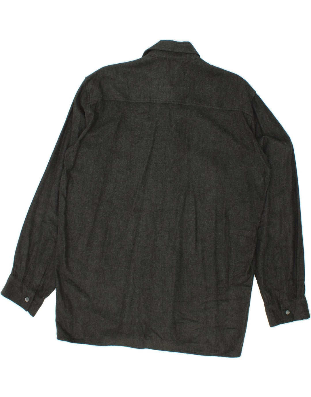 NANI BON Mens Shirt Large Grey Polyester Vintage NANI BON and Second-Hand NANI BON from Messina Hembry 