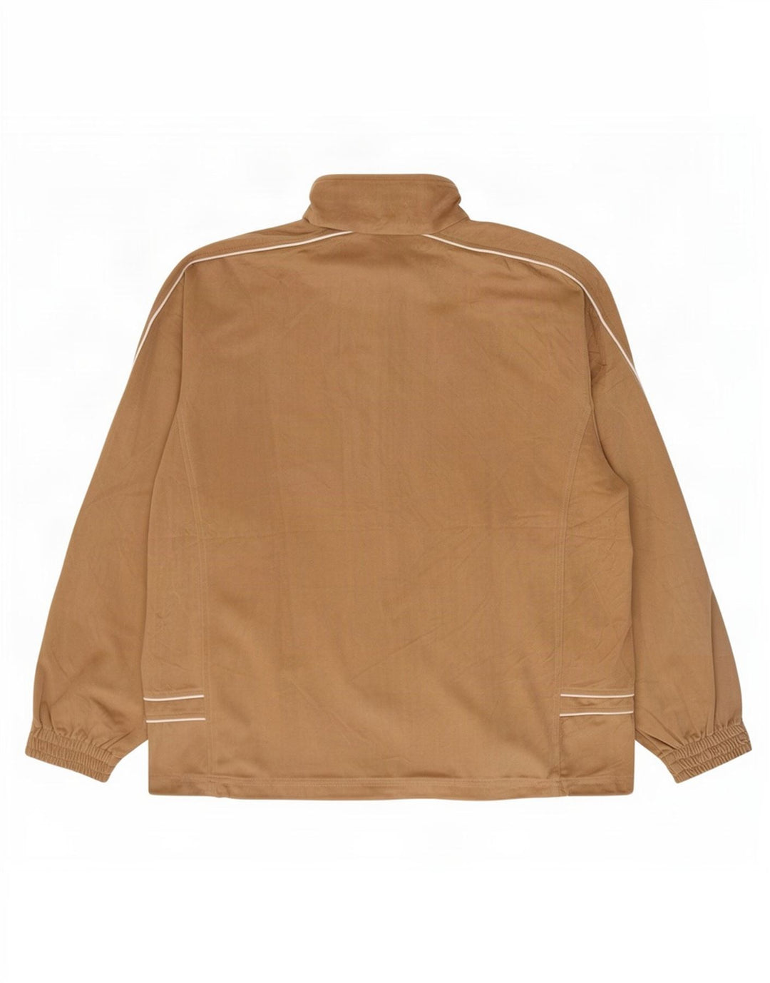 Diadora Chaqueta de chándal de terciopelo para hombre IT 56 2XL Poliéster beige