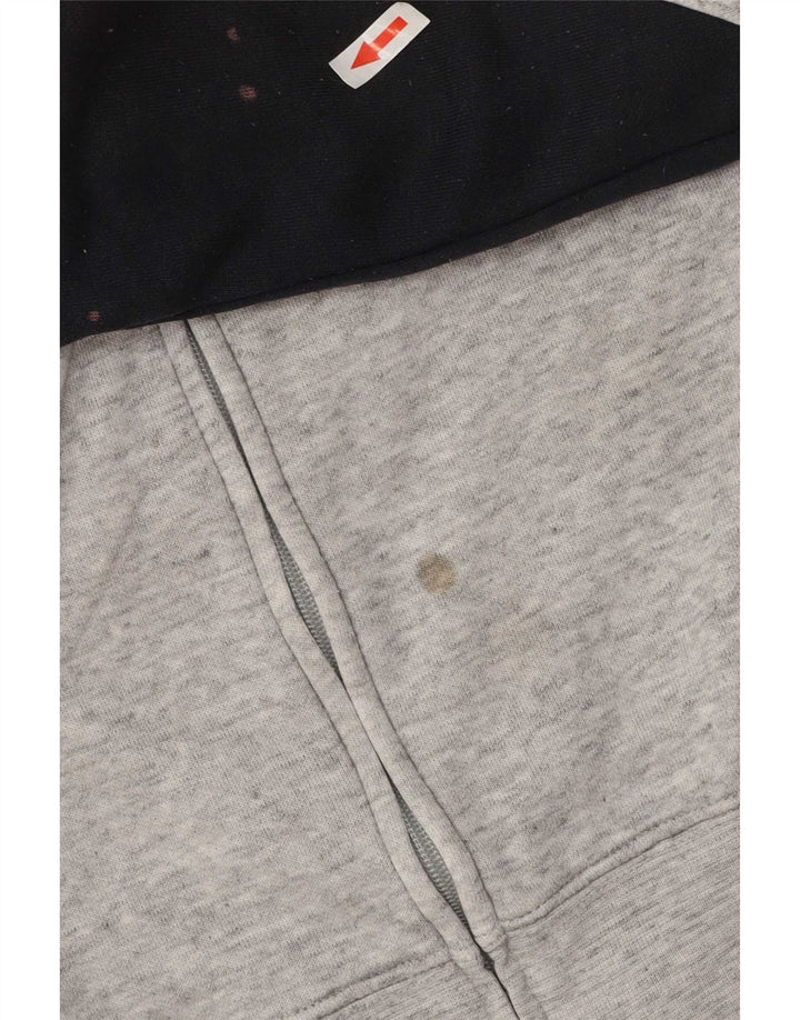 Champion Chaqueta De Chándal Para Hombre De Algodón Gris Medio Con Bloques De Color