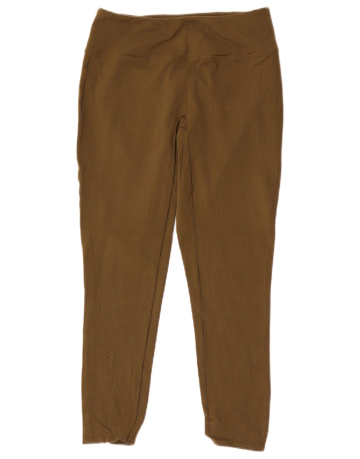 REEBOK Leggings gráficos para mujer UK 10 Small Khaki Nylon