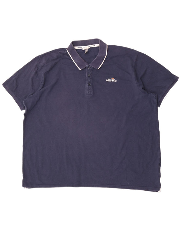 Polo Ellesse Hombre 3XL Azul Marino Algodón