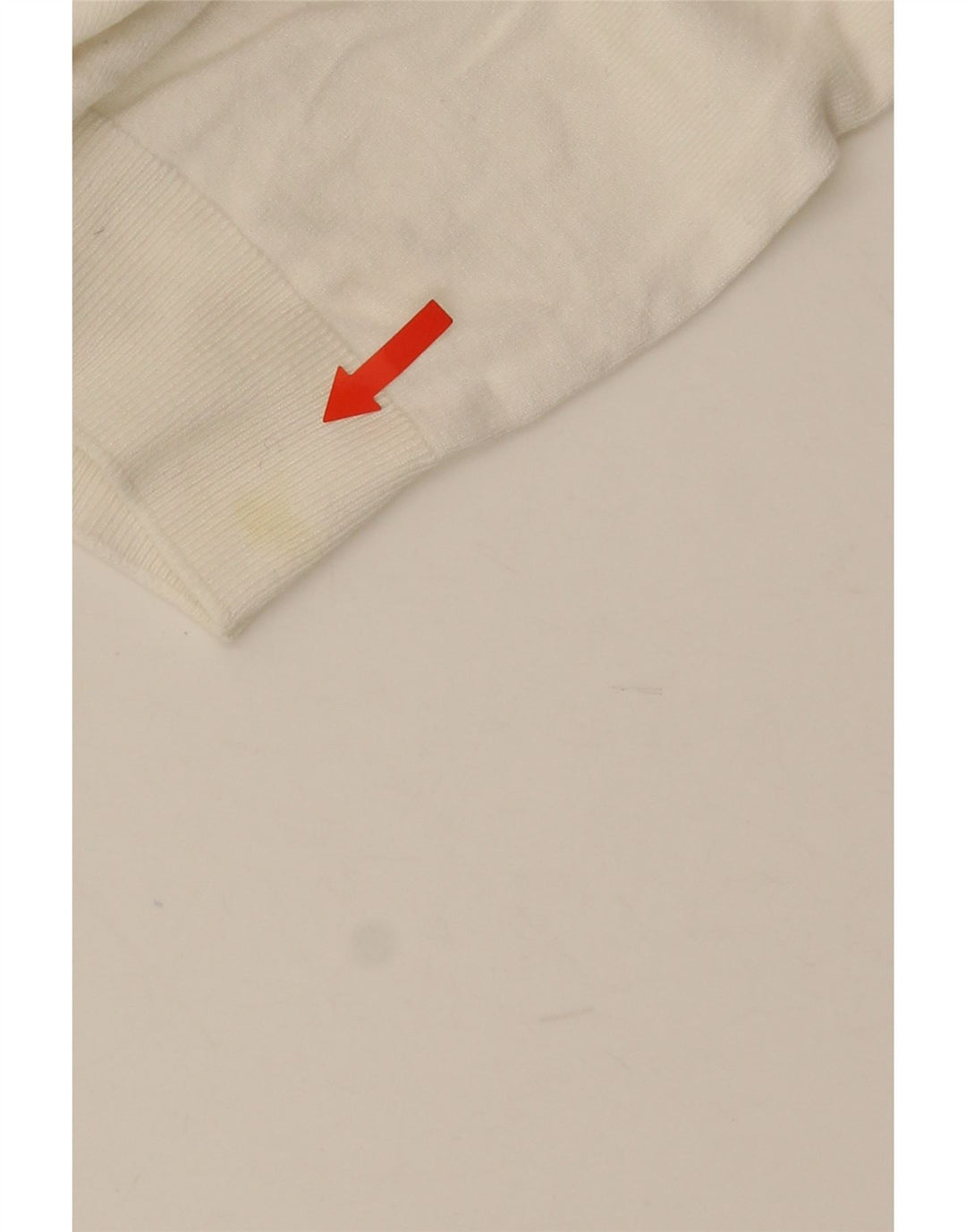 Zara Hombre Jersey De Cuello Redondo Jersey Pequeño Blanco