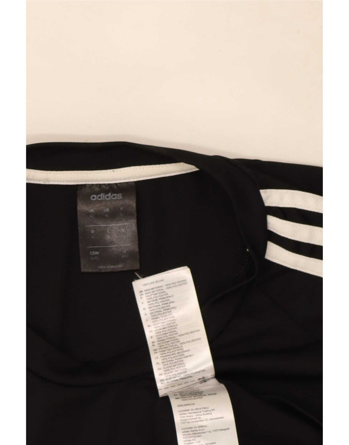 Adidas Hombre Climalite Camiseta Top XL Negro Poliéster
