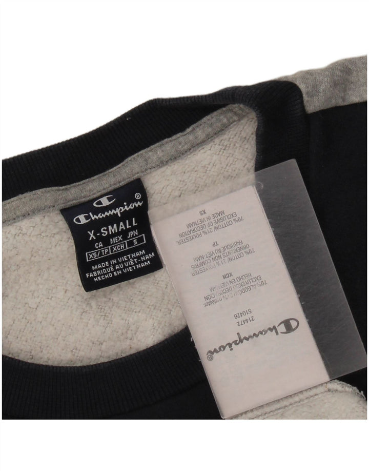 Champion Sudadera Jumper XS Multicolor Colorblock Algodón