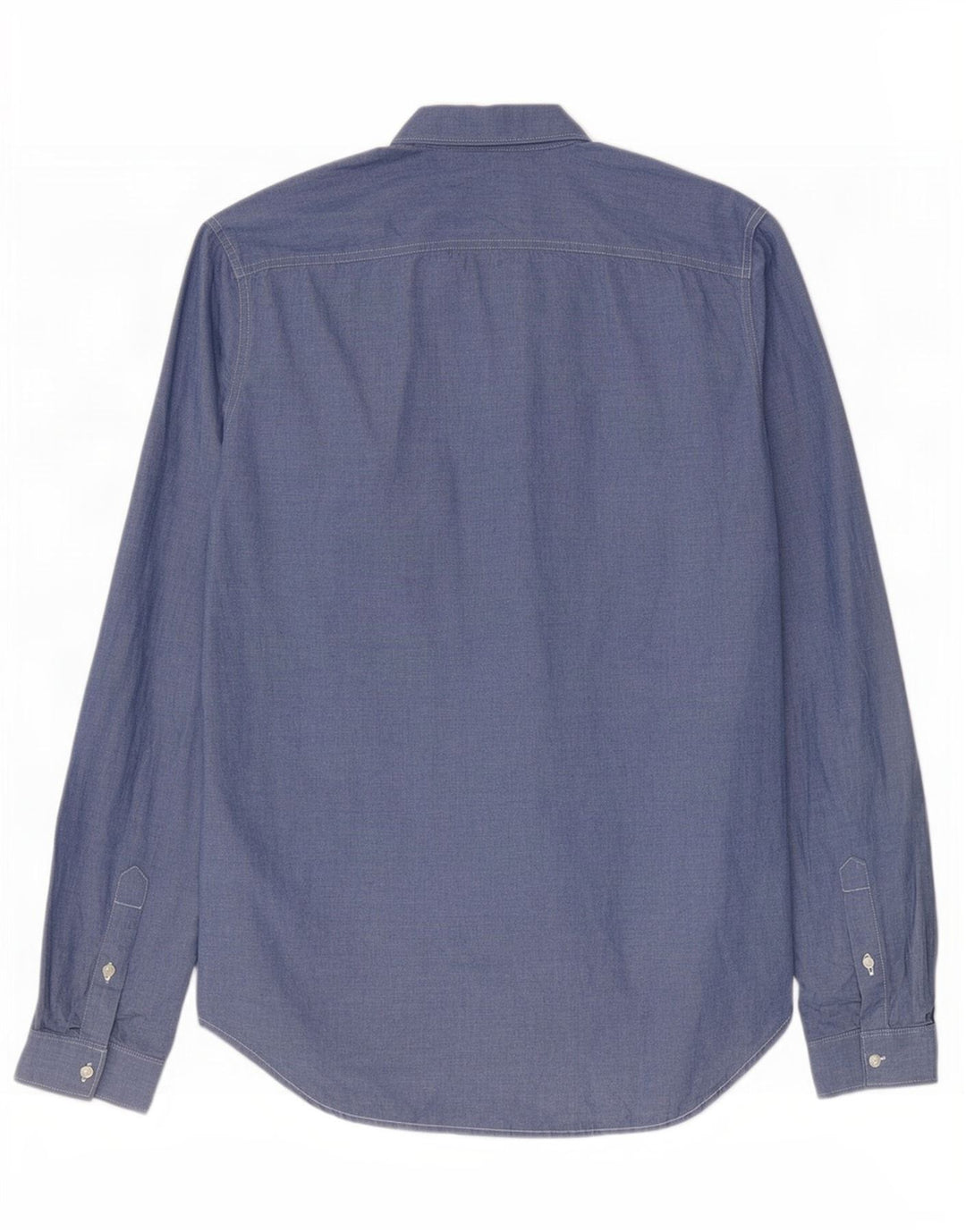 Camisa Superdry Hombre XL Algodón Azul