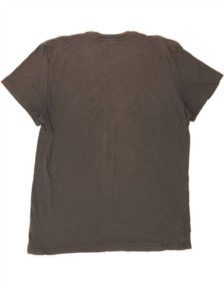 LEE Mens Regular Graphic T-Shirt Top XL Grey Cotton Vintage Lee and Second-Hand Lee from Messina Hembry 