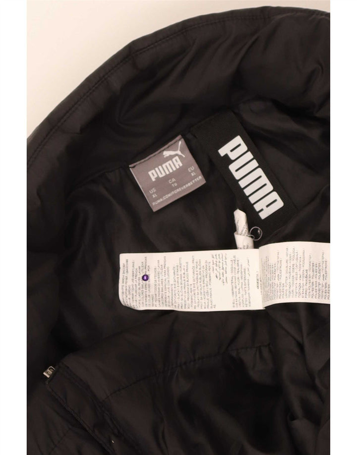 Puma Chaqueta acolchada para hombre UK 42 XL Poliéster negro