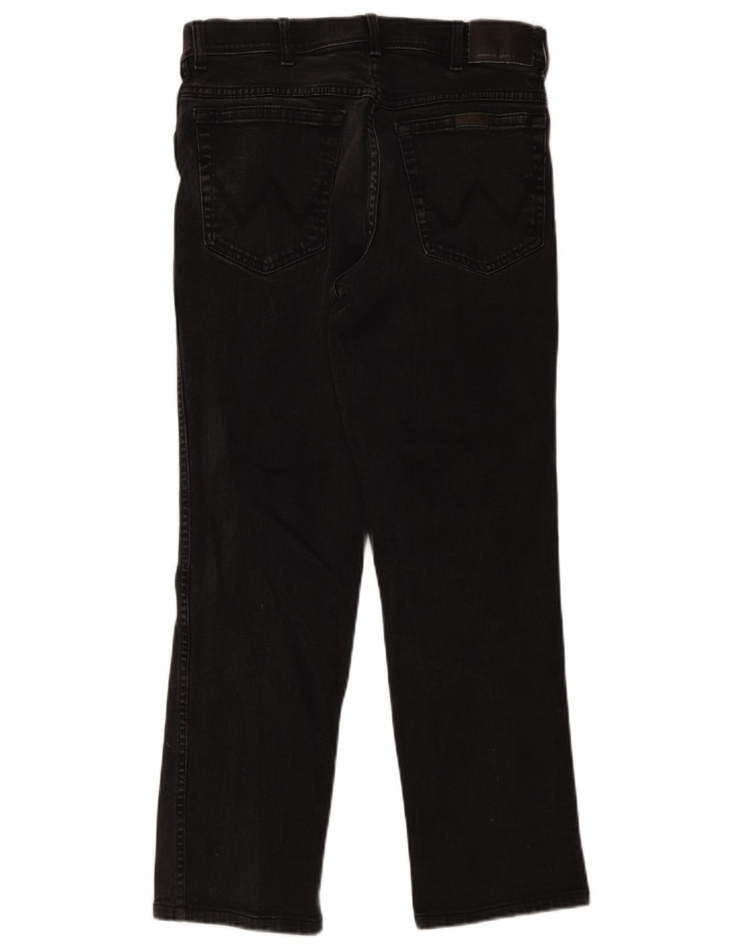Wrangler Vaqueros rectos de corte regular para hombre W34 L32 Algodón gris