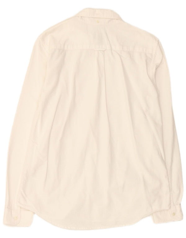 GANT Camisa para mujer UK 42 Mediana Algodón blanco