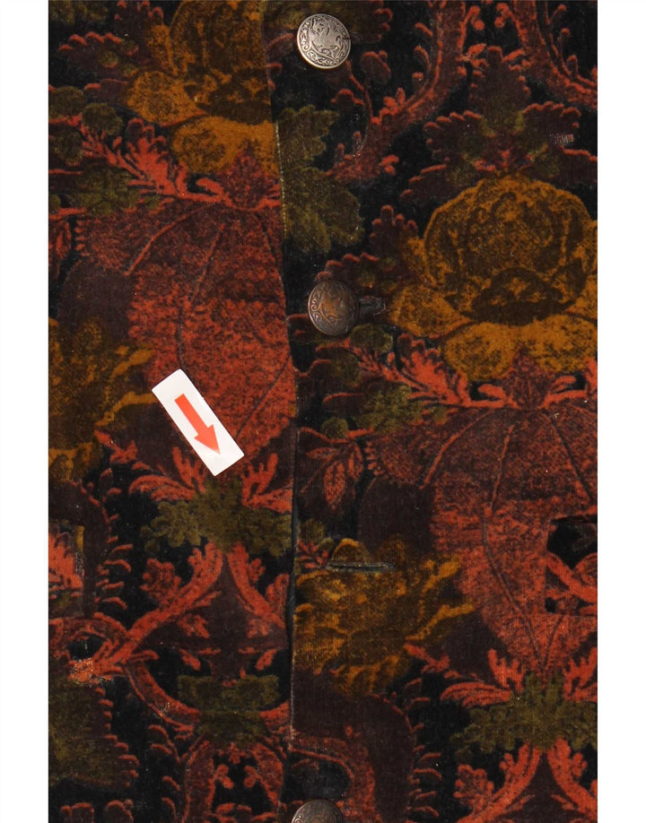 Chaleco Mckay Hombre XL Algodón Floral Multicolor