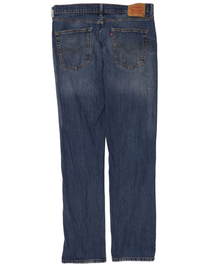 LEVI'S Jeans rectos 514 para hombre W36 L34 Algodón azul