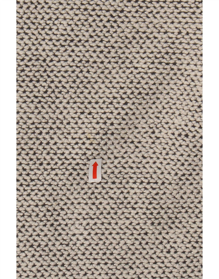 WEIRD FISH Sudadera con cuello y cremallera para hombre, talla 3XL, algodón gris