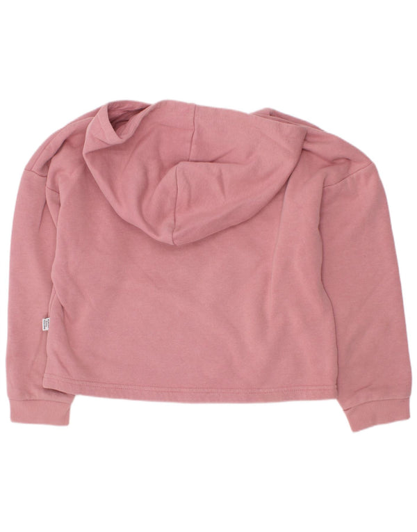 Puma Sudadera con capucha gráfica para niñas 7-8 años Algodón rosa