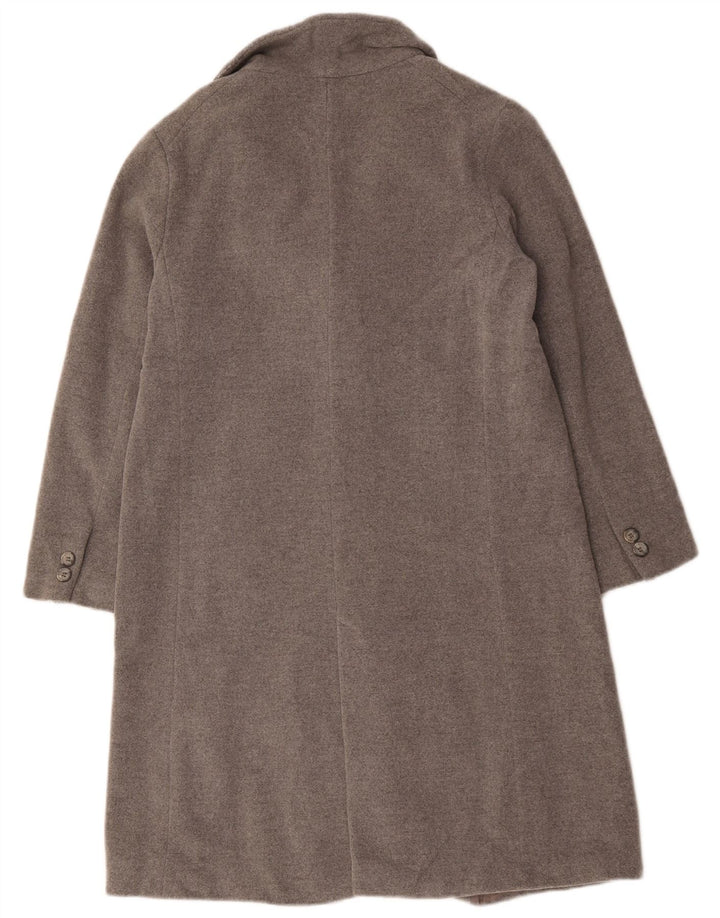 Zara Mujer Abrigo EU 42 Grande Gris