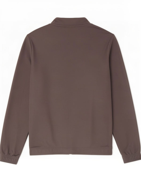Adidas Hombre Aeroready Chándal Top Chaqueta Poliéster Gris Medio