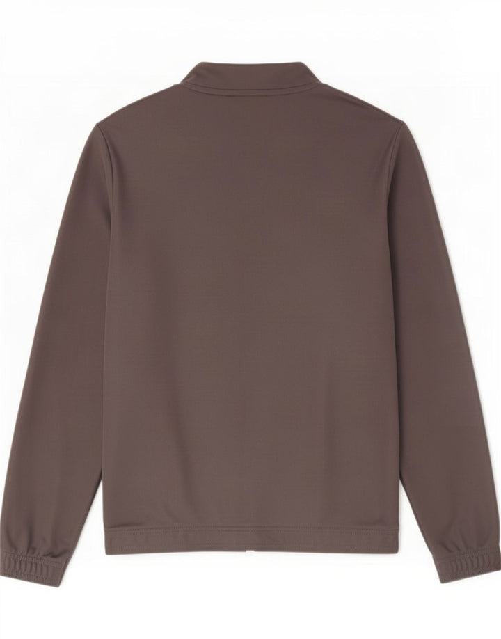 Adidas Hombre Aeroready Chándal Top Chaqueta Poliéster Gris Medio