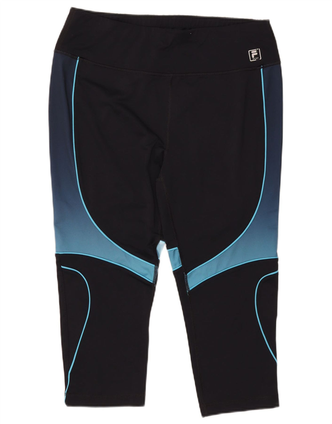 Fila Leggings capri para mujer ES 40 XL Poliéster color negro