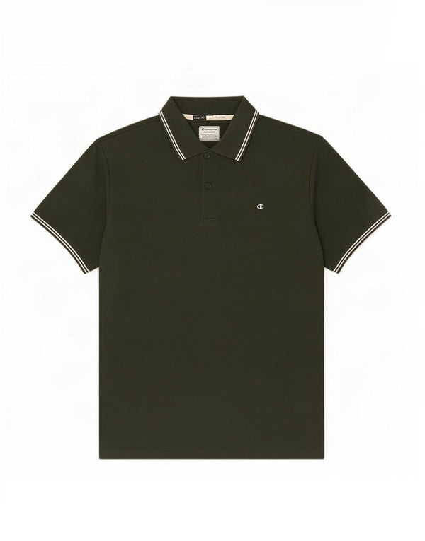 Champion Polo Easy Fit Hombre XL Algodón Verde