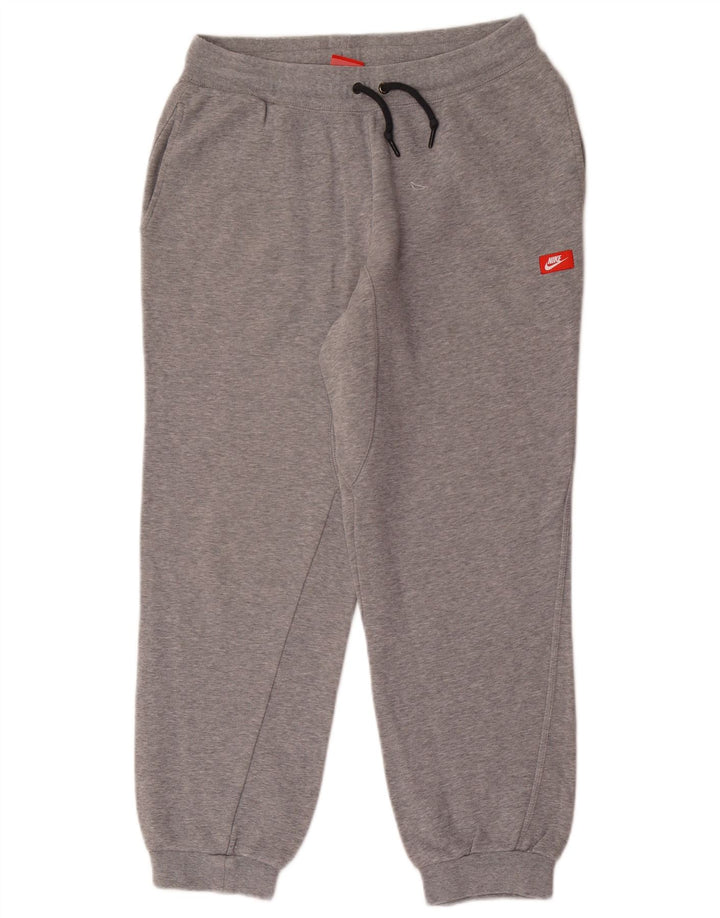Pantalón De Chándal Nike Graphic Joggers De Algodón Gris Medio