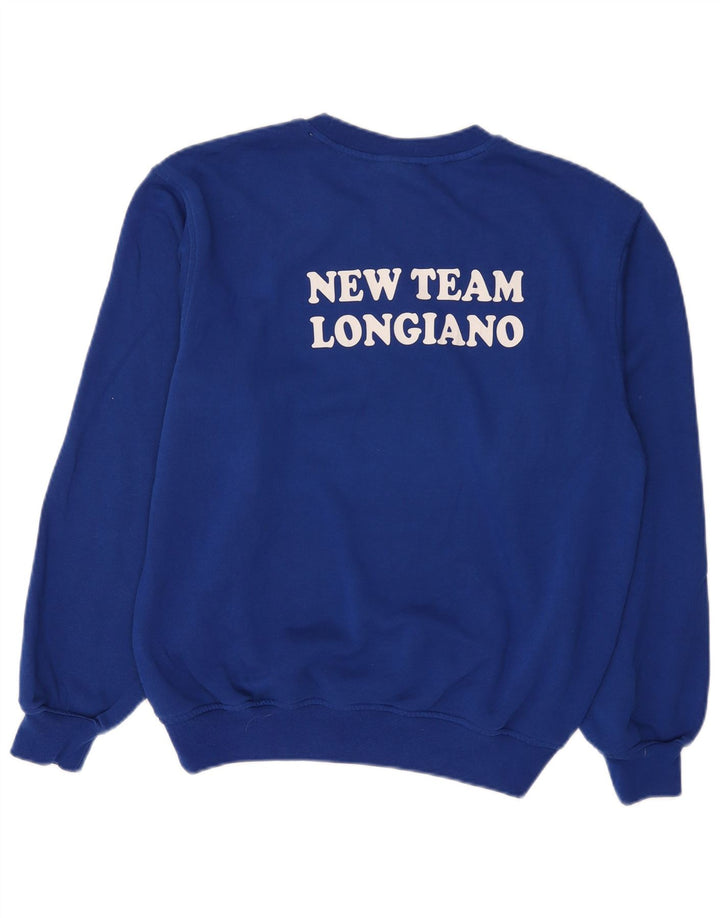Lotto Hombre Sudadera Gráfica Jersey Pequeño Azul