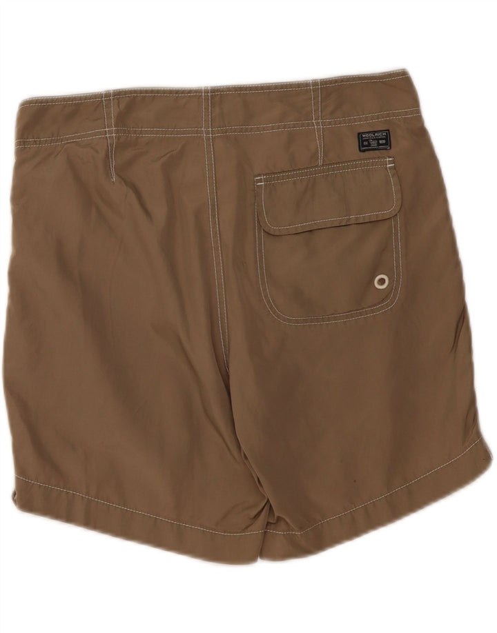 Woolrich Bañador Hombre Marrón Medio Poliéster