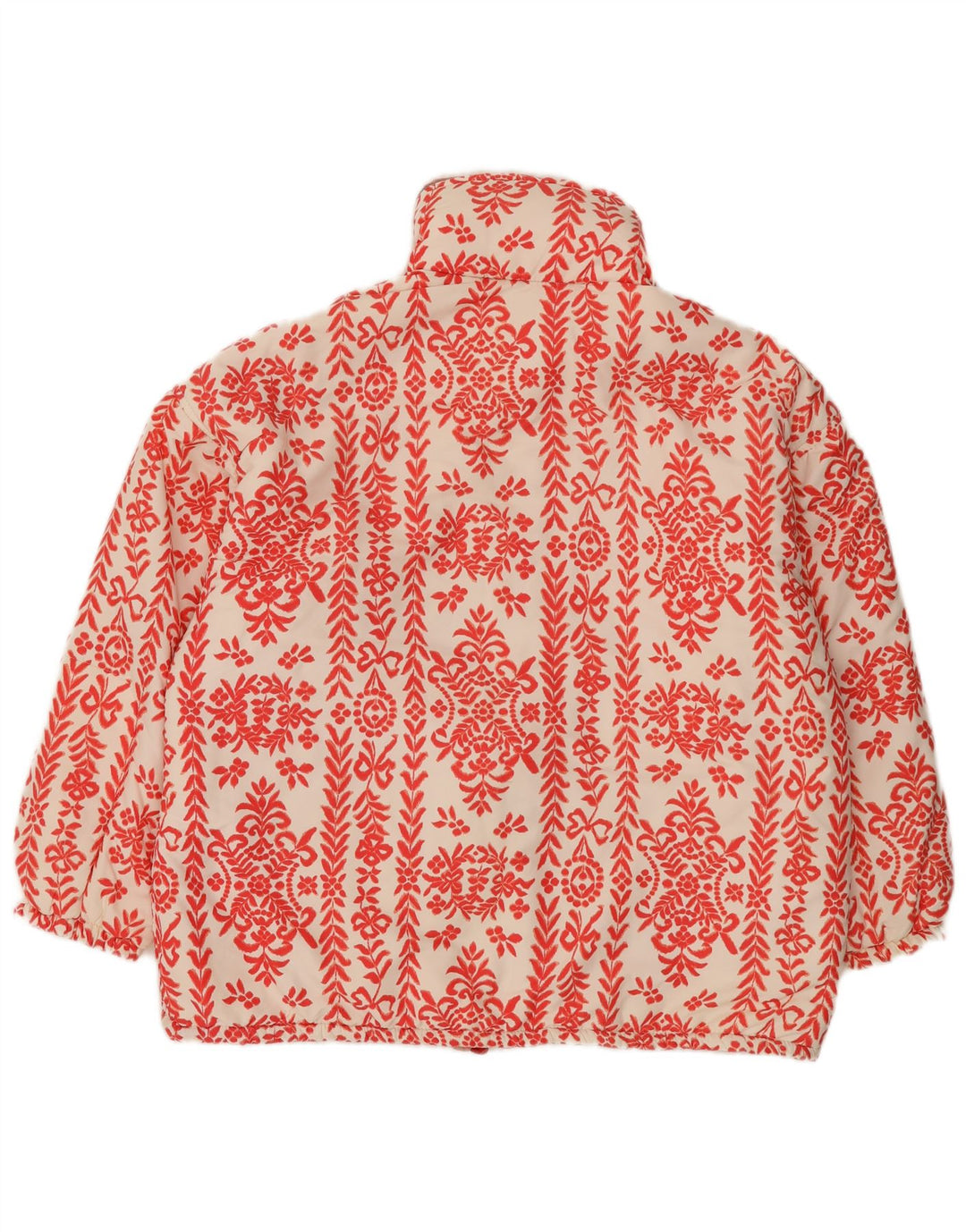Belfe & Chaqueta reversible con capucha extragrande para mujer IT 42 Medium Red Floral