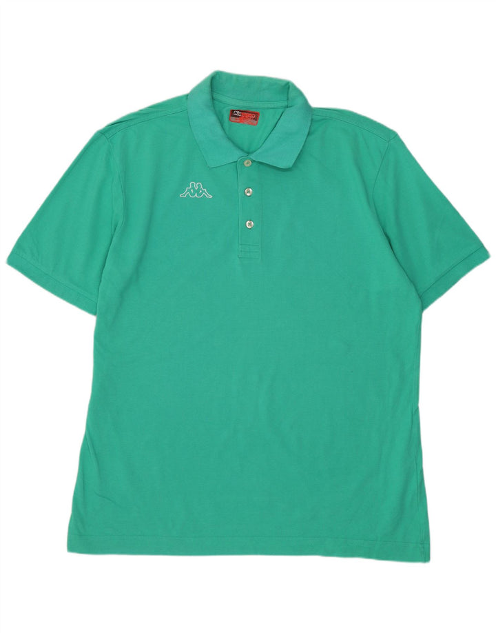 Polo Kappa Hombre Verde Grande