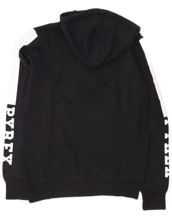Pyrex Hombre Sudadera Con Capucha Gráfica Jersey Pequeño Negro Colorblock Algodón