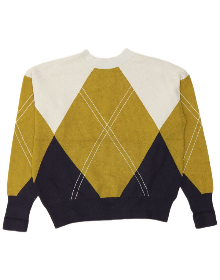 Marks & Spencer - Jersey de cuello redondo para mujer, talla 40, tamaño mediano, azul marino