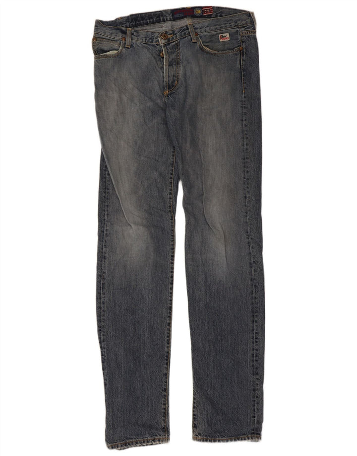 Roy Rogers Vaqueros ajustados para mujer W32 L35 Algodón azul