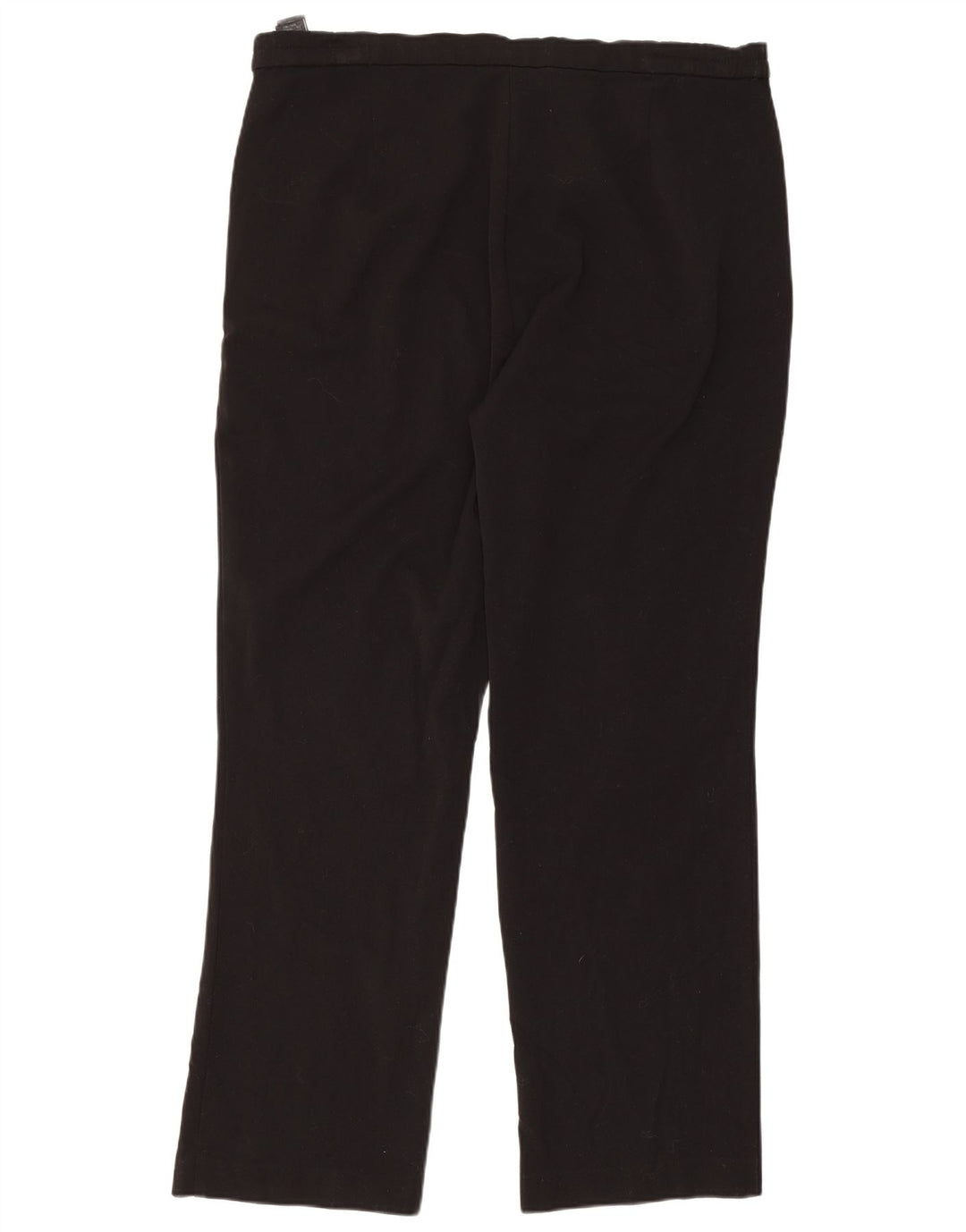 Marks & Spencer Pantalones casuales para mujer UK 40 Large W34 L30 Poliéster negro