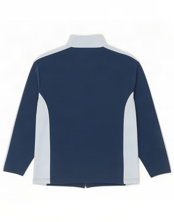 Chaqueta de chándal para hombre Kappa 2XL Poliéster con bloques de color azul marino