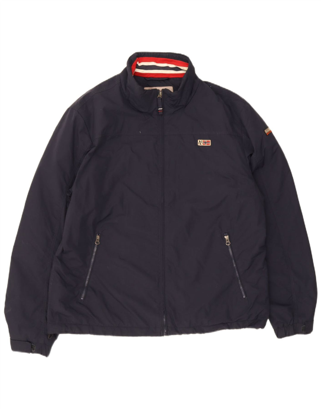 Napapijri Chaqueta Bomber para Hombre UK 44 2XL Azul Marino