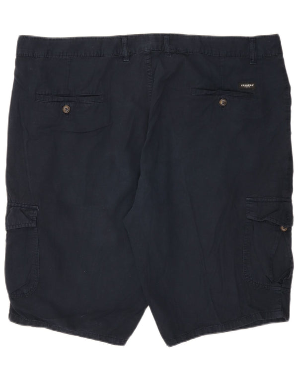 Carrera Mens 618 Cargo Shorts W42 2XL Azul Marino Algodón
