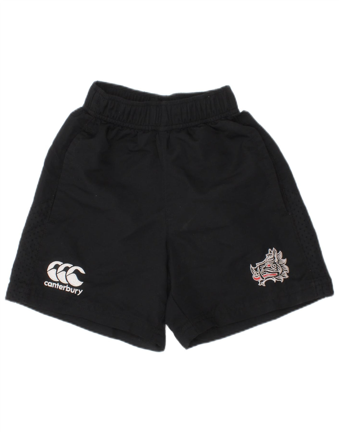 Canterbury Shorts deportivos con gráficos para niños 3-4 años Negro